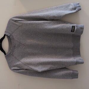 Muttonhead Cotton Fleece Crew neck Sweatshirt Gray Rainbow Speckle Small